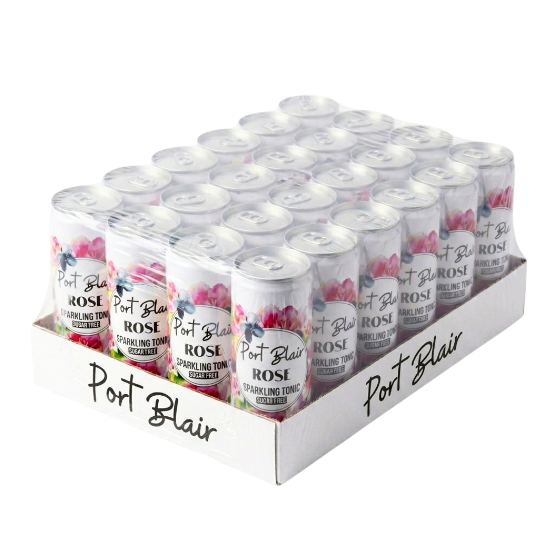 Port Blair Sparkling Rose Tonic Cans (CASE)