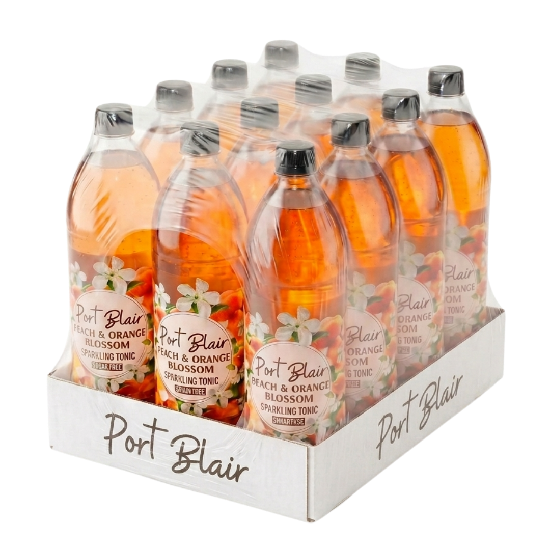 Port Blair Sparkling Peach & Orange Blossom Tonic (Case)