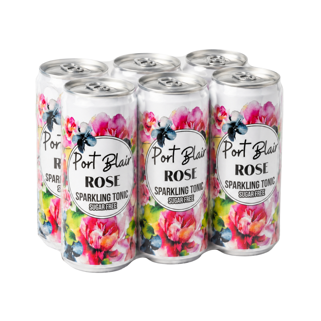 Port Blair Sparkling Rose Tonic Cans